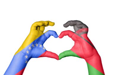 Venezuela Malavi Kalbi, El hareketi kalp yapma, Kırpma Yolu