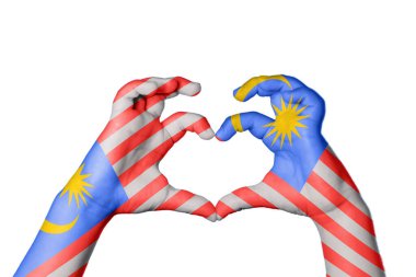 Malezya Malezya Kalbi, El hareketi kalp yapma, Kırpma Yolu