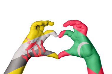 Brunei Maldivler Kalbi, El hareketi kalp yapma, Kırpma Yolu