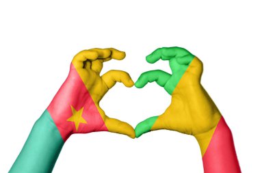 Kamerun Mali Kalbi, El hareketi kalp yapma, Kırpma Yolu