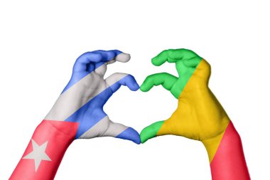 Küba Mali Kalbi, El hareketi kalp yapma, Kırpma Yolu