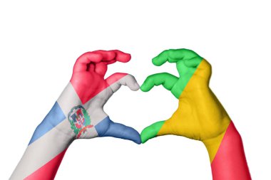 Dominik Cumhuriyeti Mali Kalbi, El hareketi kalp yapma, Kırpma Yolu