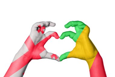 Georgia Mali Heart, El hareketi kalp yapma, Kırpma Yolu