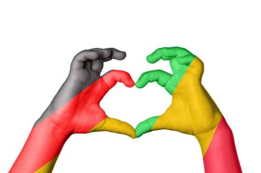 Almanya Mali Kalbi, El hareketi kalp yapma, Kırpma Yolu