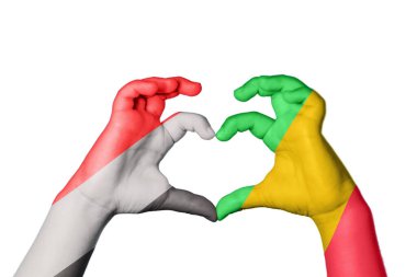 Yemen Mali Kalbi, El hareketi kalp yapma, Kırpma Yolu