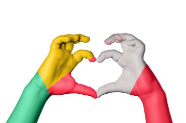 Benin Malta Kalbi, El hareketi kalp yapma, Kırpma Yolu