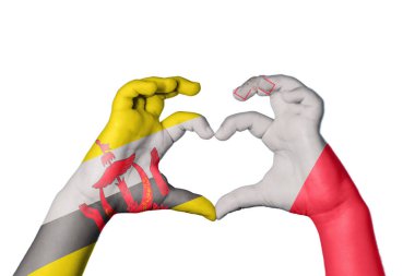 Brunei Malta Kalbi, El hareketi kalp yapma, Kırpma Yolu