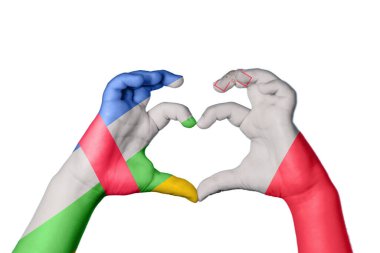 Orta Afrika Cumhuriyeti Malta Kalbi, El hareketi kalp yapma, Kırpma Yolu