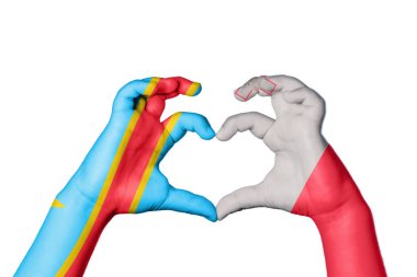 Demokratik Kongo Cumhuriyeti Malta Kalbi, El hareketi kalp yapma, Kırpma Yolu