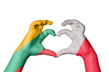 Litvanya Malta Kalbi, El hareketi kalp yapma, Kırpma Yolu