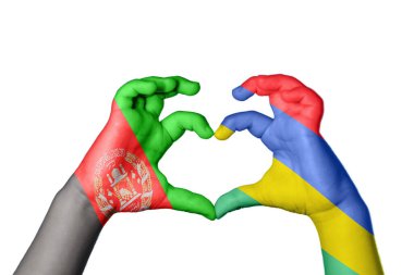 Afganistan Mauritius Kalbi, El hareketi kalp yapma, Kırpma Yolu