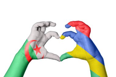 Cezayir Mauritius Kalbi, El hareketi kalp yapma, Kırpma Yolu