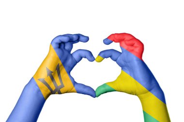 Barbados Mauritius Kalbi, El hareketi kalp yapma, Kırpma Yolu