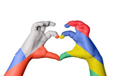 Şili Mauritius Kalbi, El hareketi kalp yapma, Kırpma Yolu