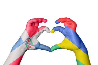 Dominik Cumhuriyeti Mauritius Kalbi, El hareketi kalp yapma, Kırpma Yolu