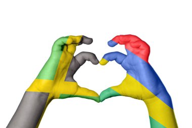 Jamaika Mauritius Kalbi, El hareketi kalp yapma, Kırpma Yolu