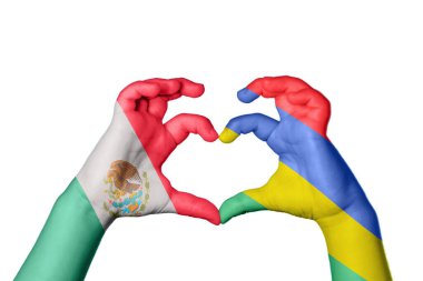 Meksika Mauritius Kalbi, El hareketi kalp yapma, Kırpma Yolu