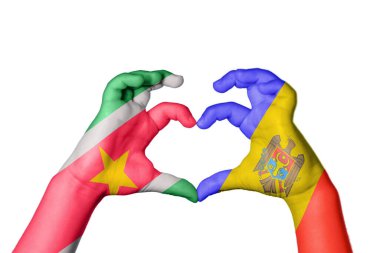 Soy adı Moldova Kalbi, El hareketi kalp yapma, Kırpma Yolu