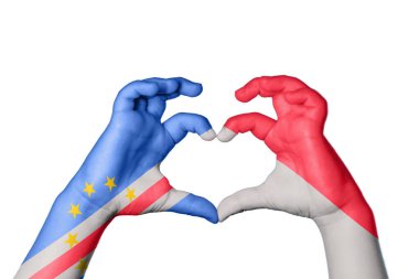 Cape Verde Monako Kalbi, El hareketi kalp yapma, Kırpma Yolu