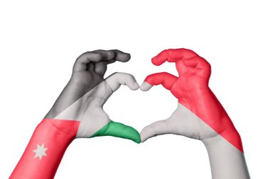 Jordan Monaco Heart, El hareketi kalp yapma, Kırpma Yolu