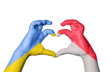 Ukrayna Monako Kalbi, El hareketi kalp yapma, Kırpma Yolu