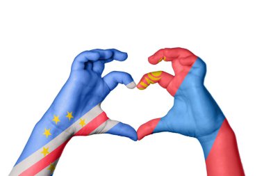 Cape Verde Moğolistan Kalbi, El hareketi kalp yapma, Kırpma Yolu