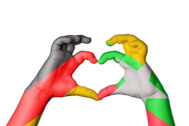 Almanya Myanmar Kalbi, El hareketi kalp yapma, Kırpma Yolu