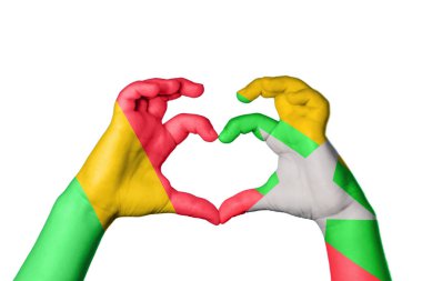 Mali Myanmar Kalbi, El hareketi kalp yapma, Kırpma Yolu