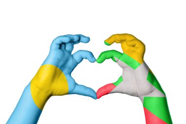 Palau Myanmar Kalbi, El hareketi kalp yapma, Kırpma Yolu