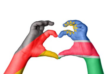 Almanya Namibya Kalbi, El hareketi, kalp yapma, Kırpma Yolu