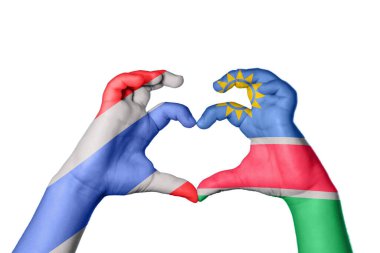 Tayland Namibya Kalbi, El hareketi kalp yapma, Kırpma Yolu