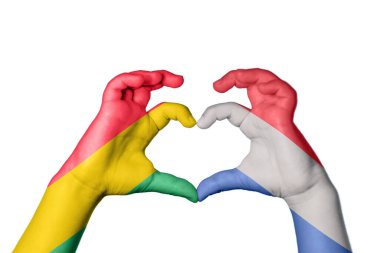 Bolivya Hollanda Kalbi, El hareketi kalp yapma, Kırpma Yolu