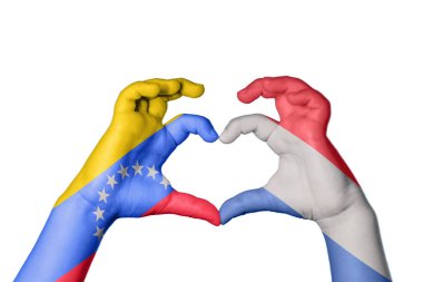 Venezuela Hollanda Kalbi, El hareketi kalp yapma, Kırpma Yolu