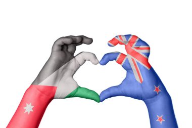 Ürdün Yeni Zelanda Kalbi, El hareketi kalp yapma, Kırpma Yolu