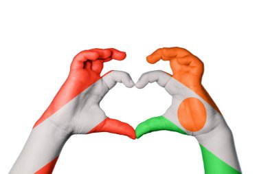 Avusturya Nijer Kalbi, El hareketi kalp yapma, Kırpma Yolu