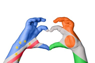 Cape Verde Nijer Kalbi, El hareketi kalp yapmak, Kırpma Yolu