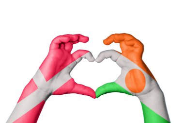 Danimarka Nijer Kalbi, El hareketi kalp yapma, Kırpma Yolu