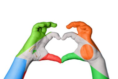 Ekvator Ginesi Nijer Kalbi, El hareketi kalp yapma, Kırpma Yolu