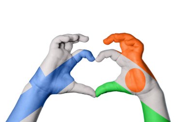 Finlandiya Nijer Kalbi, El hareketi kalp yapma, Kırpma Yolu