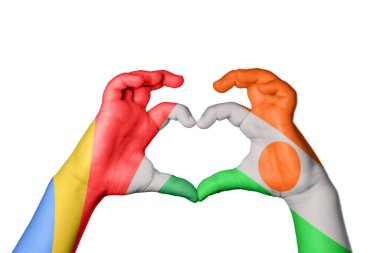 Seyşeller 'in Nijer Kalbi, El hareketi kalp yapma, Kırpma Yolu