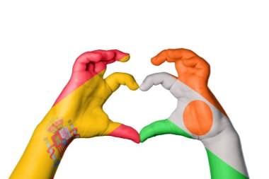 İspanya Nijer Kalbi, El hareketi kalp yapma, Kırpma Yolu