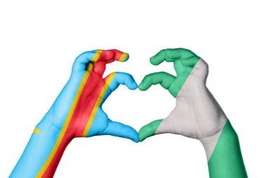 Demokratik Kongo Cumhuriyeti Nijerya Kalbi, El hareketi kalp yapma, Kırpma Yolu