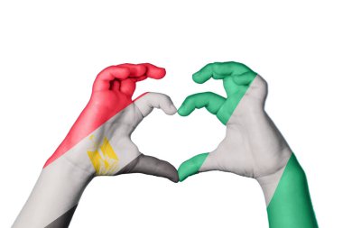 Mısır Nijerya Kalbi, El hareketi kalp yapma, Kırpma Yolu