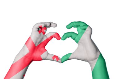 Georgia Nijerya Kalbi, El hareketi kalp yapma, Kırpma Yolu