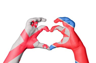 Gürcistan Kuzey Kore Kalbi, El hareketi kalp yapma, Kırpma Yolu