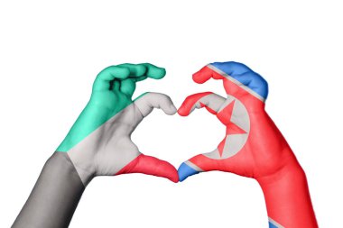 Kuveyt Kuzey Kore Kalbi, El hareketi kalp yapma, Kırpma Yolu