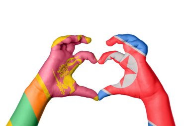 Sri Lanka Kuzey Kore Kalbi, El hareketi kalp yapma, Kırpma Yolu