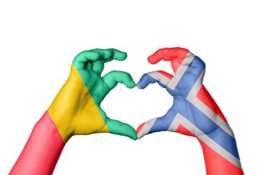 Gine Norveç Kalbi, El hareketi kalp yapma, Kırpma Yolu