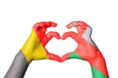 Belçika Umman Kalbi, El hareketi kalp yapma, Kırpma Yolu