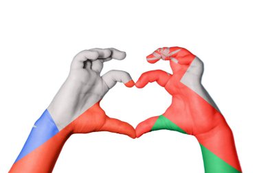 Şili Umman Kalbi, El hareketi kalp yapma, Kırpma Yolu